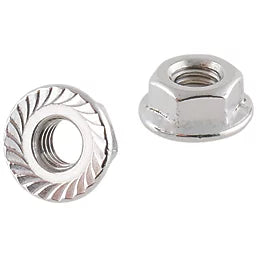 Flanged Serrated Hex Nut